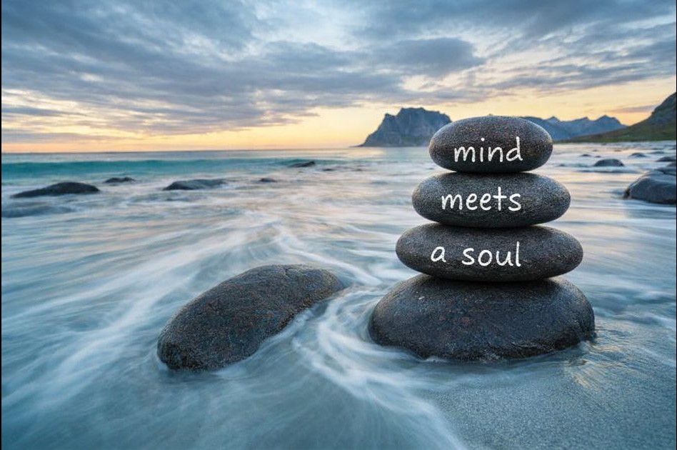 Healing session with heart-centered energy